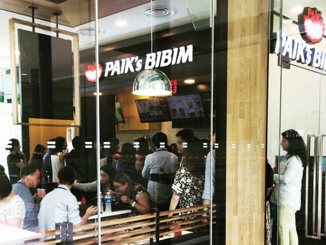 Paik’s Bibim (Pasir Panjang Branch) 백스비빔밥 (파실판장)